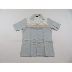 JT Beckett Shirt, Casual Button Down, Pastel Colors, Sz M 1980s